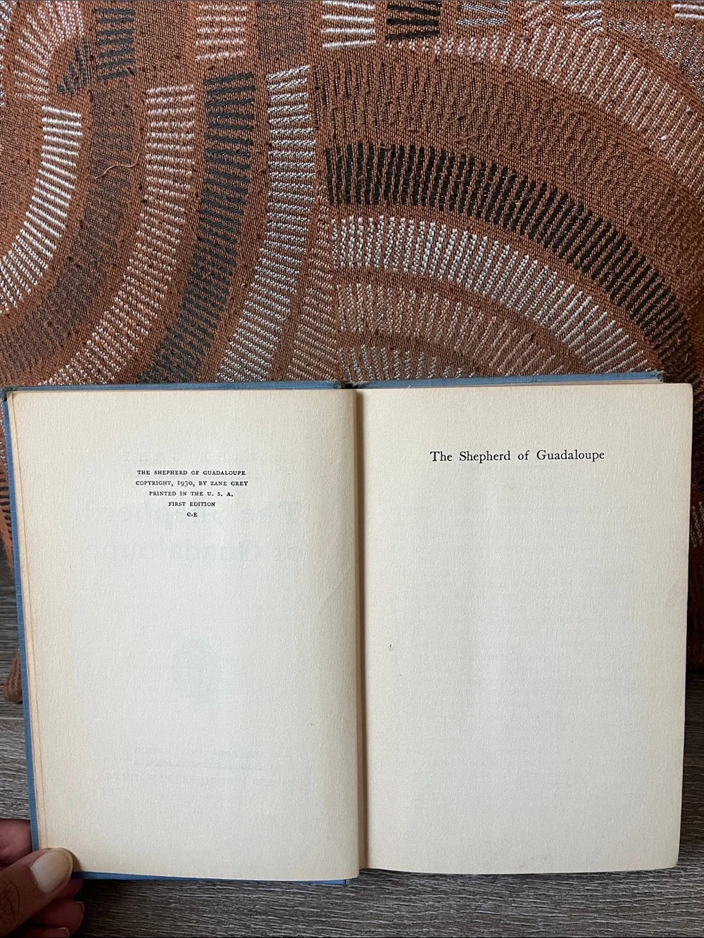 The Shepherd of Guadalupe by Zane Grey 1930